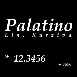 Palatino Linotype